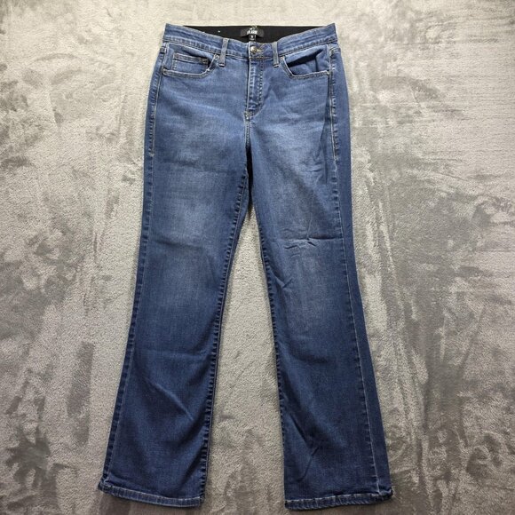 Lularoe Jeans Womens 30 Blue Bootcut Stretch Denim Mid Rise Flare Classic Style - Picture 1 of 10